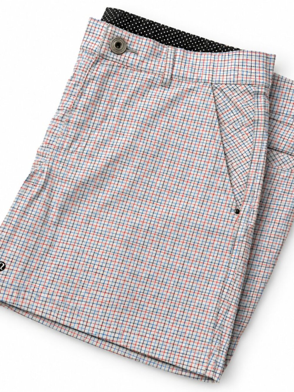 Lululemon Kahuna Plaid Golf Chino Shorts Men’s - Picture 10 of 10